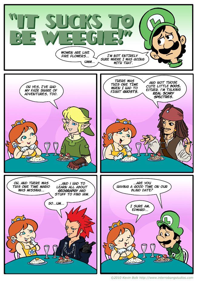 super Mario es saugt zu werden weegie page 1