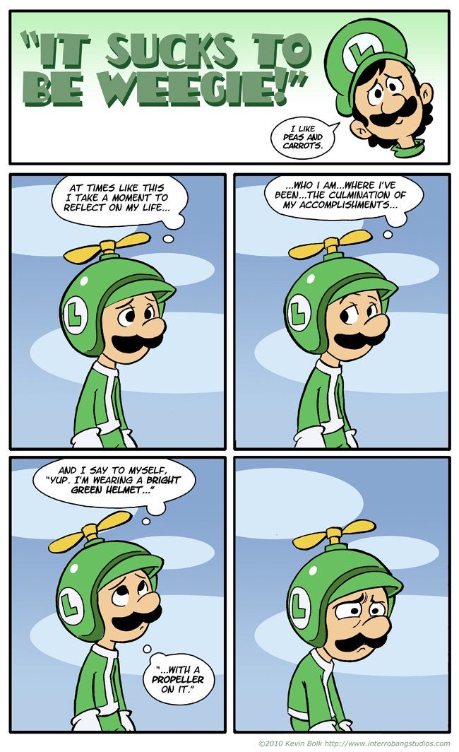 Super Mario es chupa a ser weegie page 1