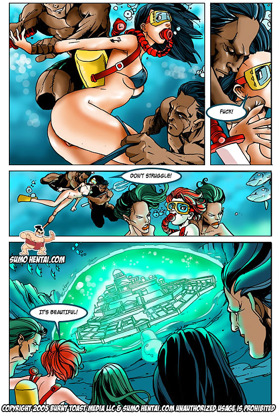 The Adventurers 2- Underwater Lovin page 1