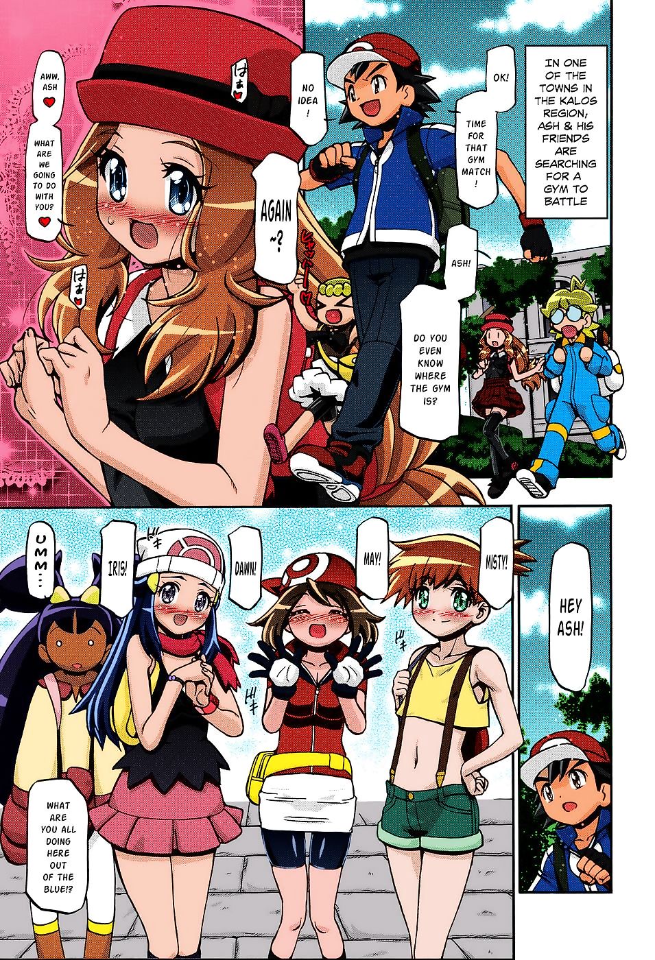 PM Gals XY- Pokemon Pocket Monsters page 1