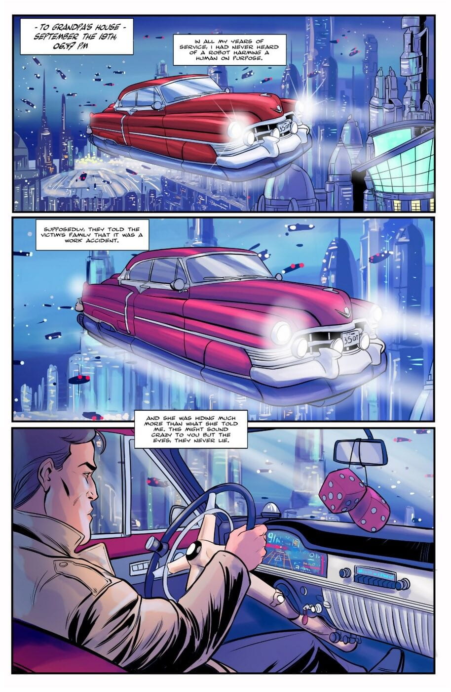 Bot- Stanley Rogue- The Skin Thief Case Issue 1 page 1