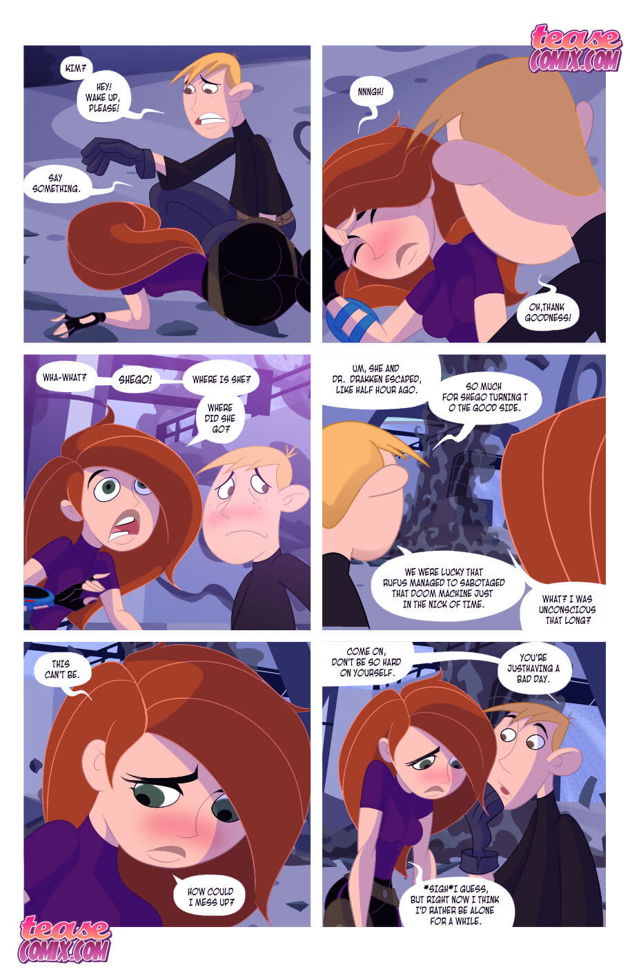 teasecomix ironwolf – kinky 可能 課題 #02 page 1