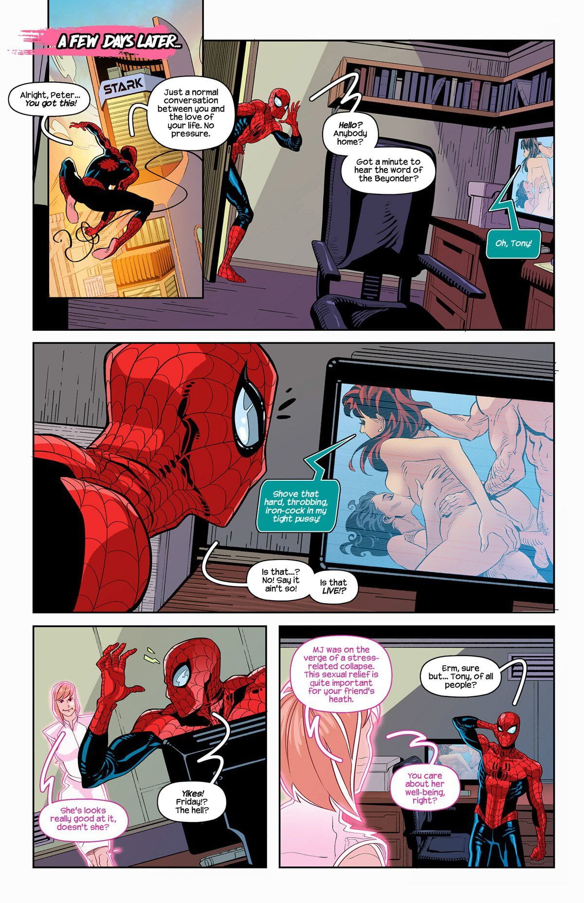Tracy Scops- Invincible Iron Spider – page 1