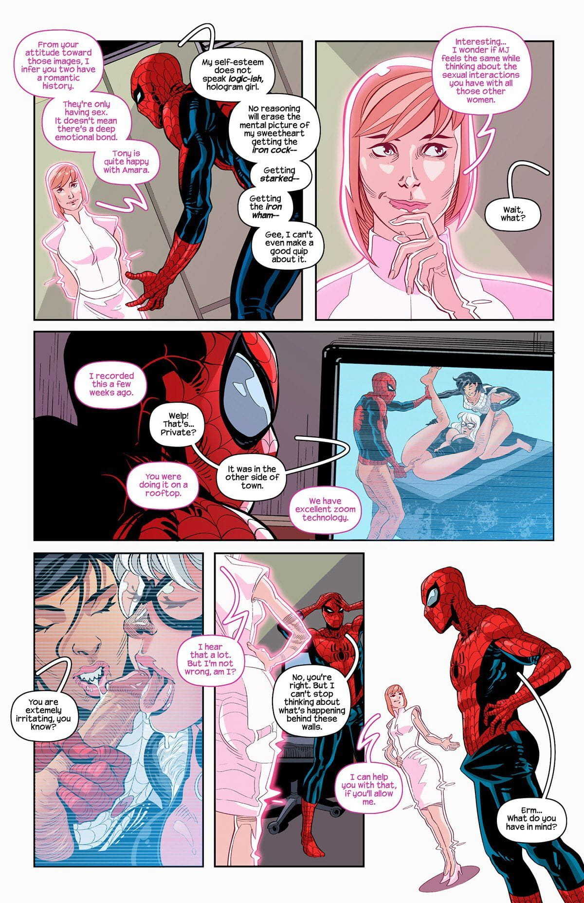 Tracy scops invencible Hierro araña – page 1
