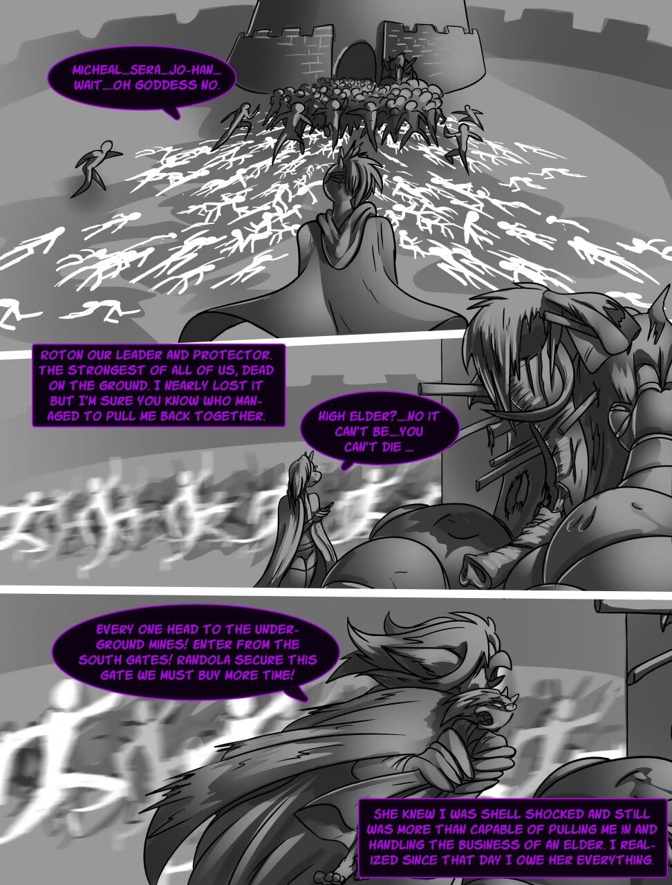 thebigbadwolf рост из В темный богиня page 1