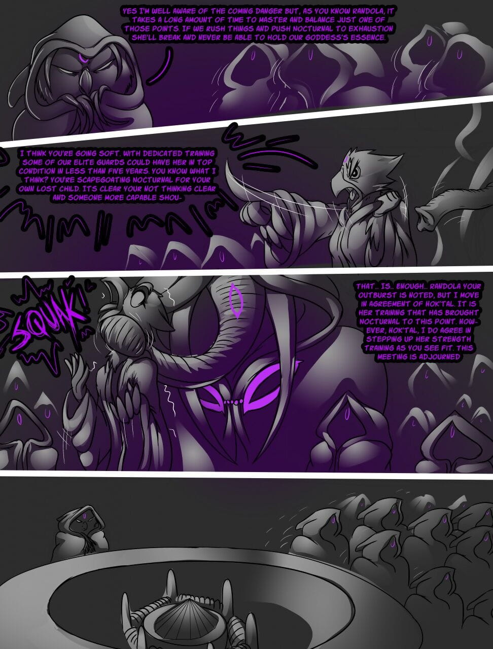 thebigbadwolf Aumento di il scuro Dea page 1