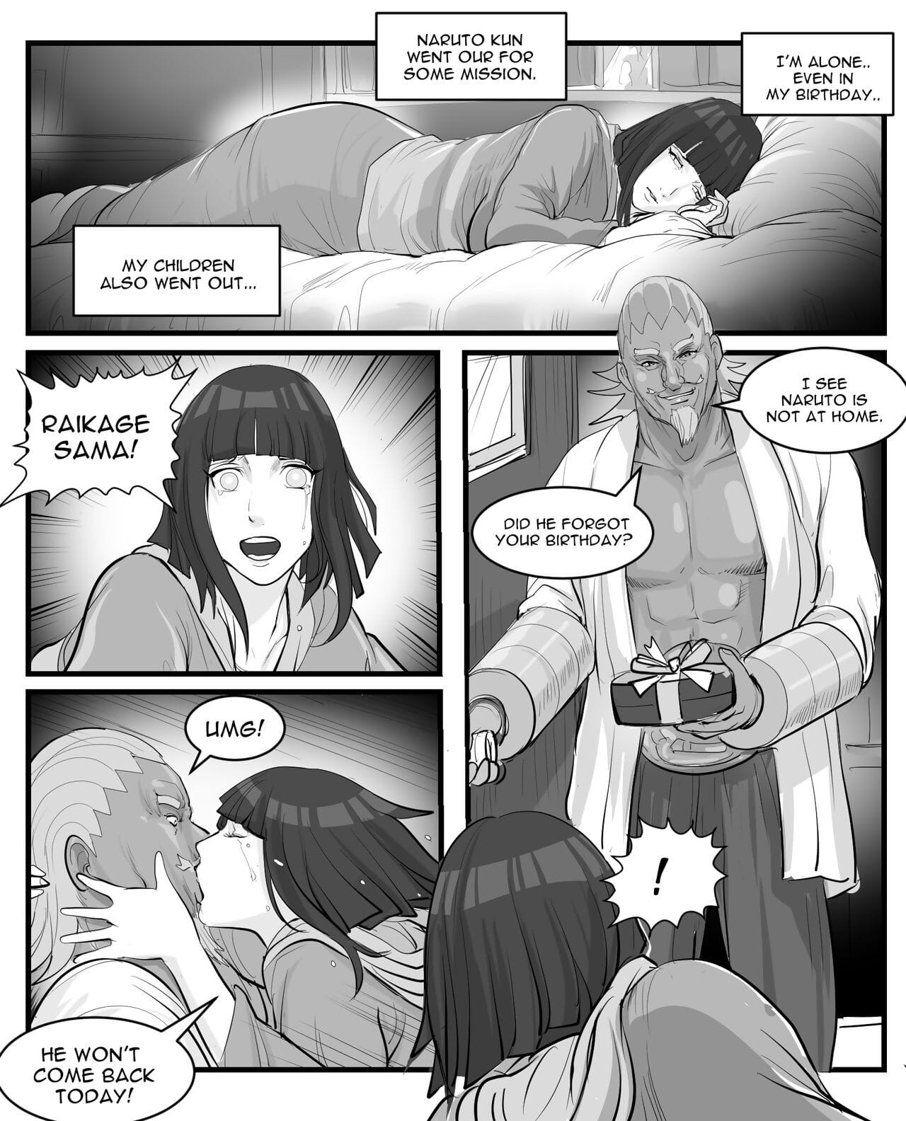 Naruto- Sichan – Late Birthday Present page 1