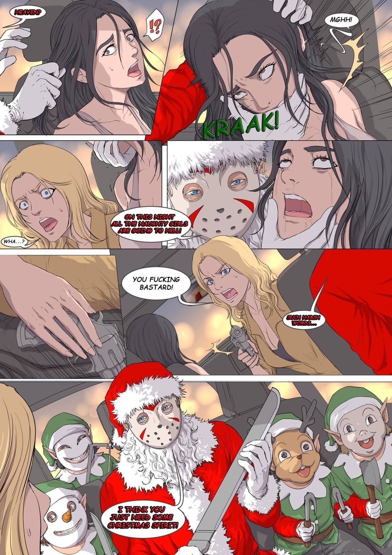찢어 S 피 크리스마스 page 1