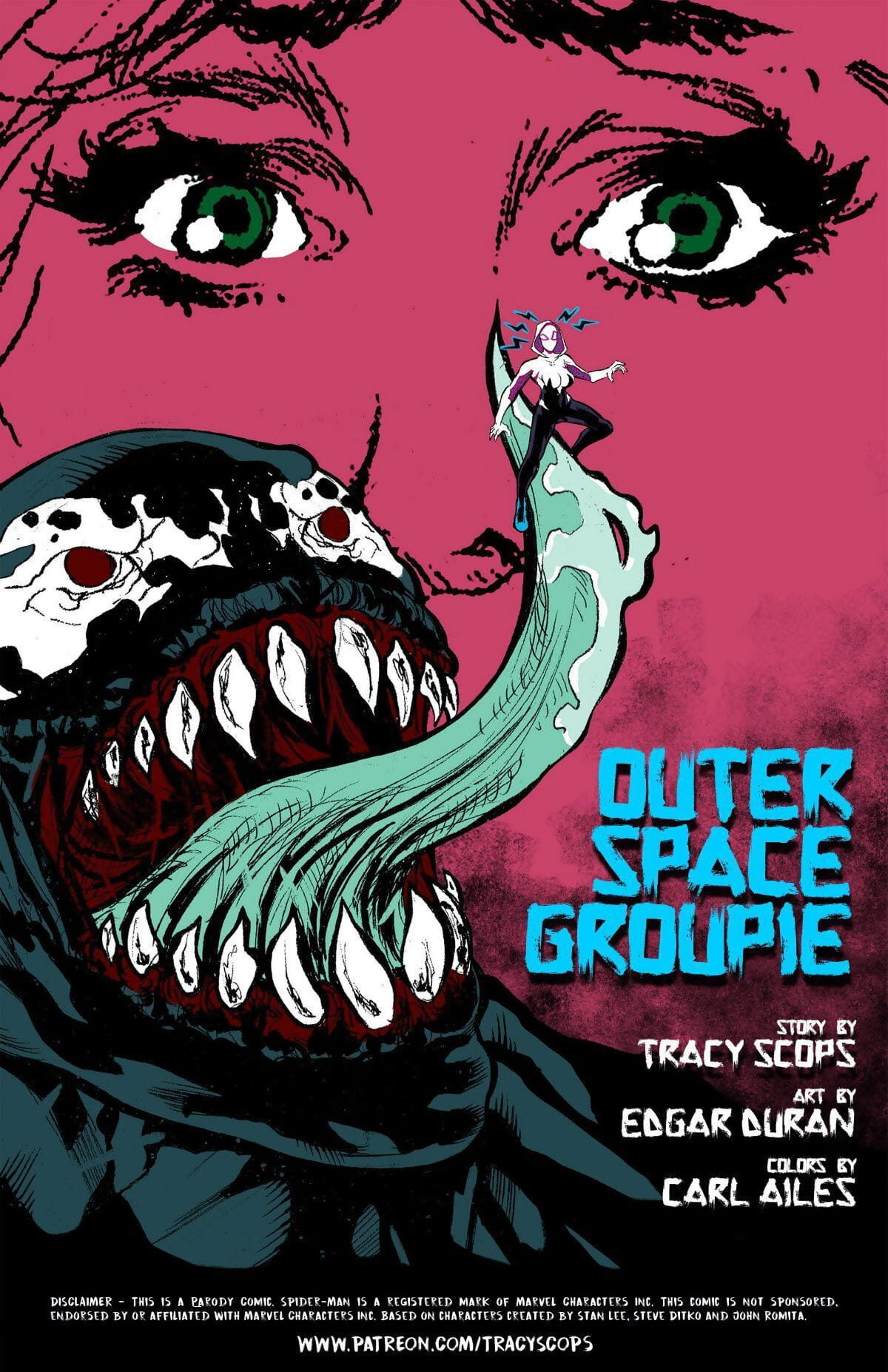 Tracy Scops- Outerspace Groupie- Edgar Duran page 1