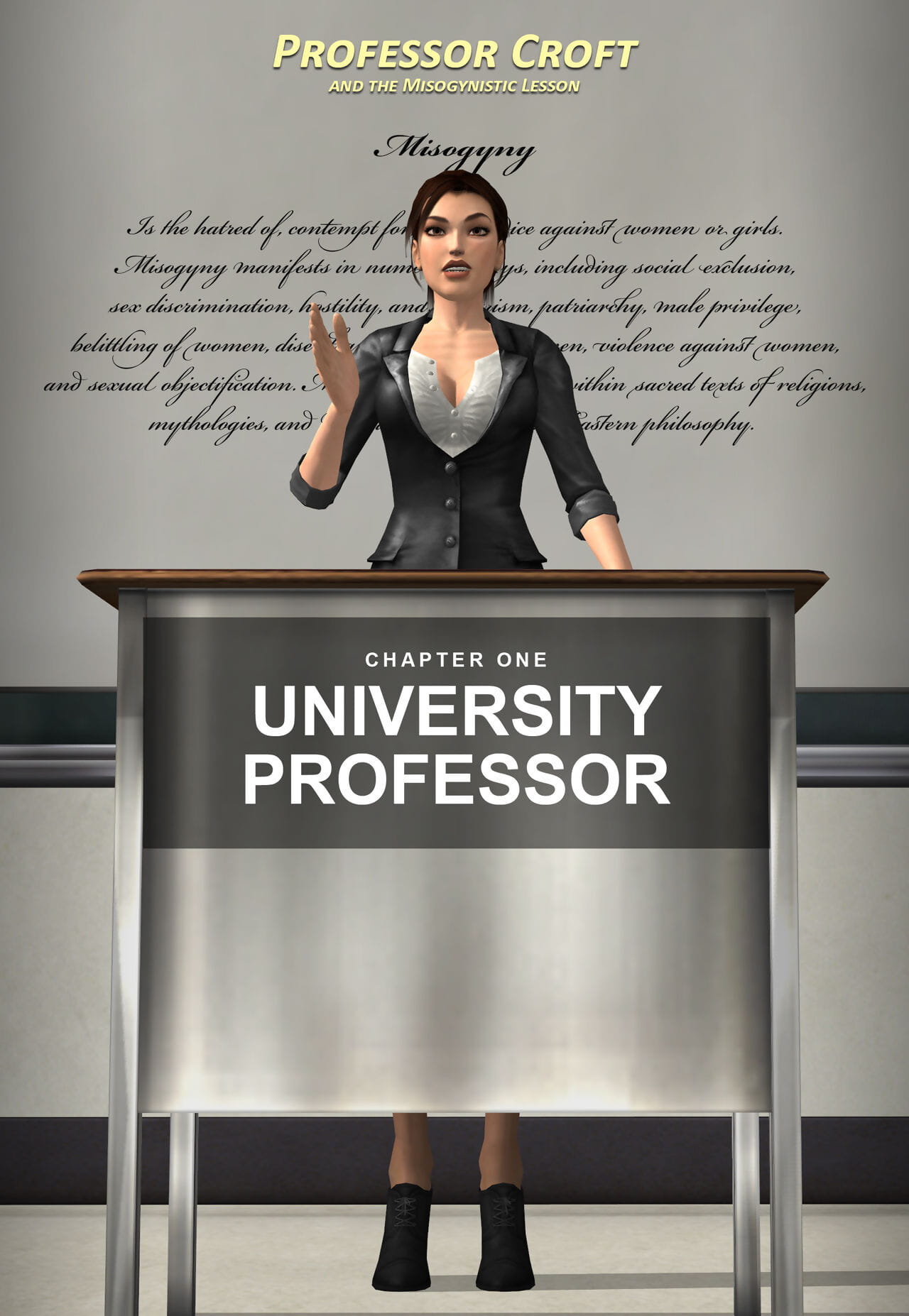lctr Professor croft en De vrouwenhatende Les page 1