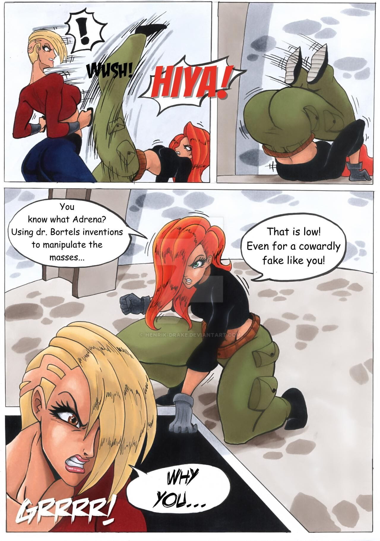 Kim Possible-Henrik-Drake – Ron Stoppable and His New Pets page 1