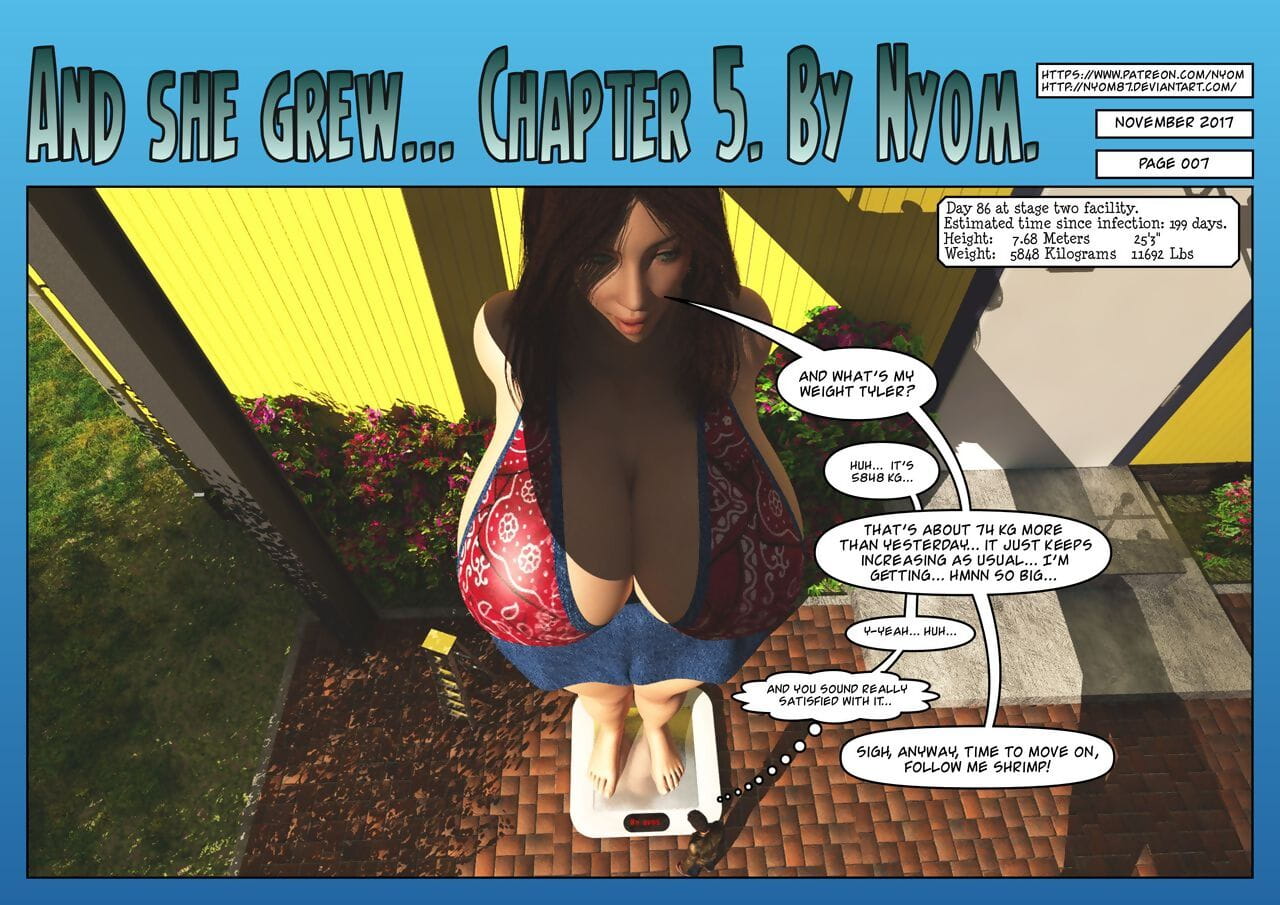 Nyom- And She Grew 5 page 1