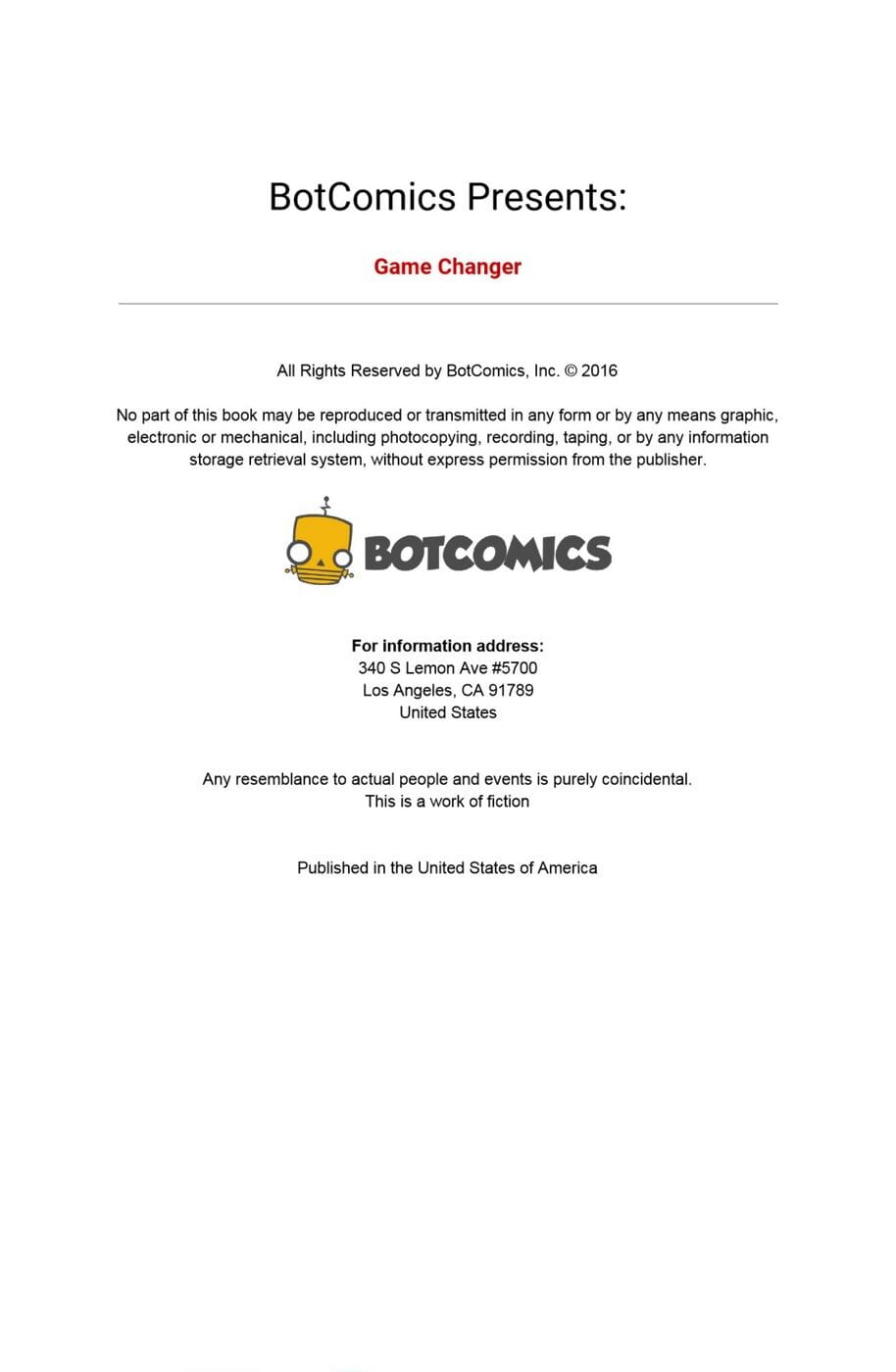 Bot- Game Changer Issue 6 page 1
