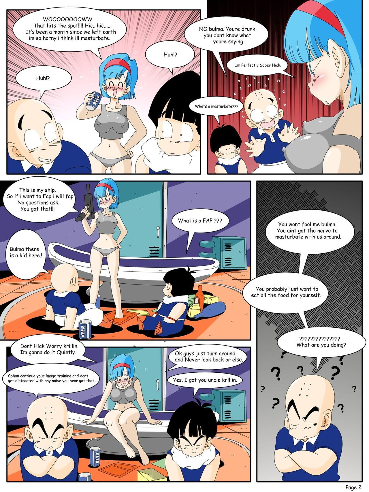 botbot bulma’s 悪夢 page 1