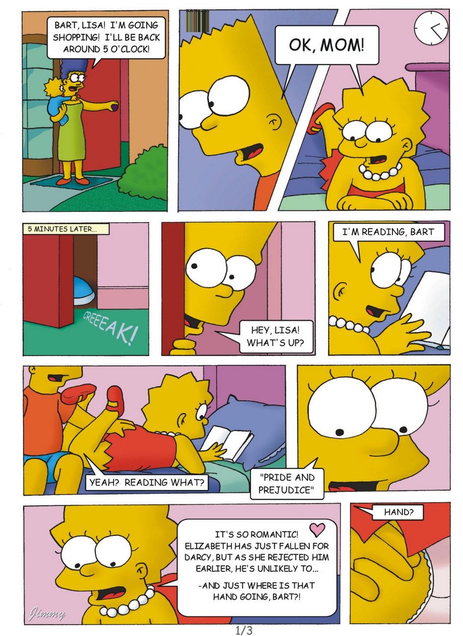 Another Night At The Simpsons page 1