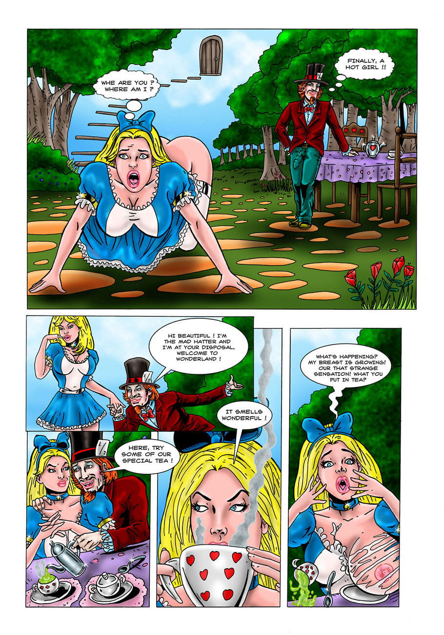 Alice in il Paese XXX page 1