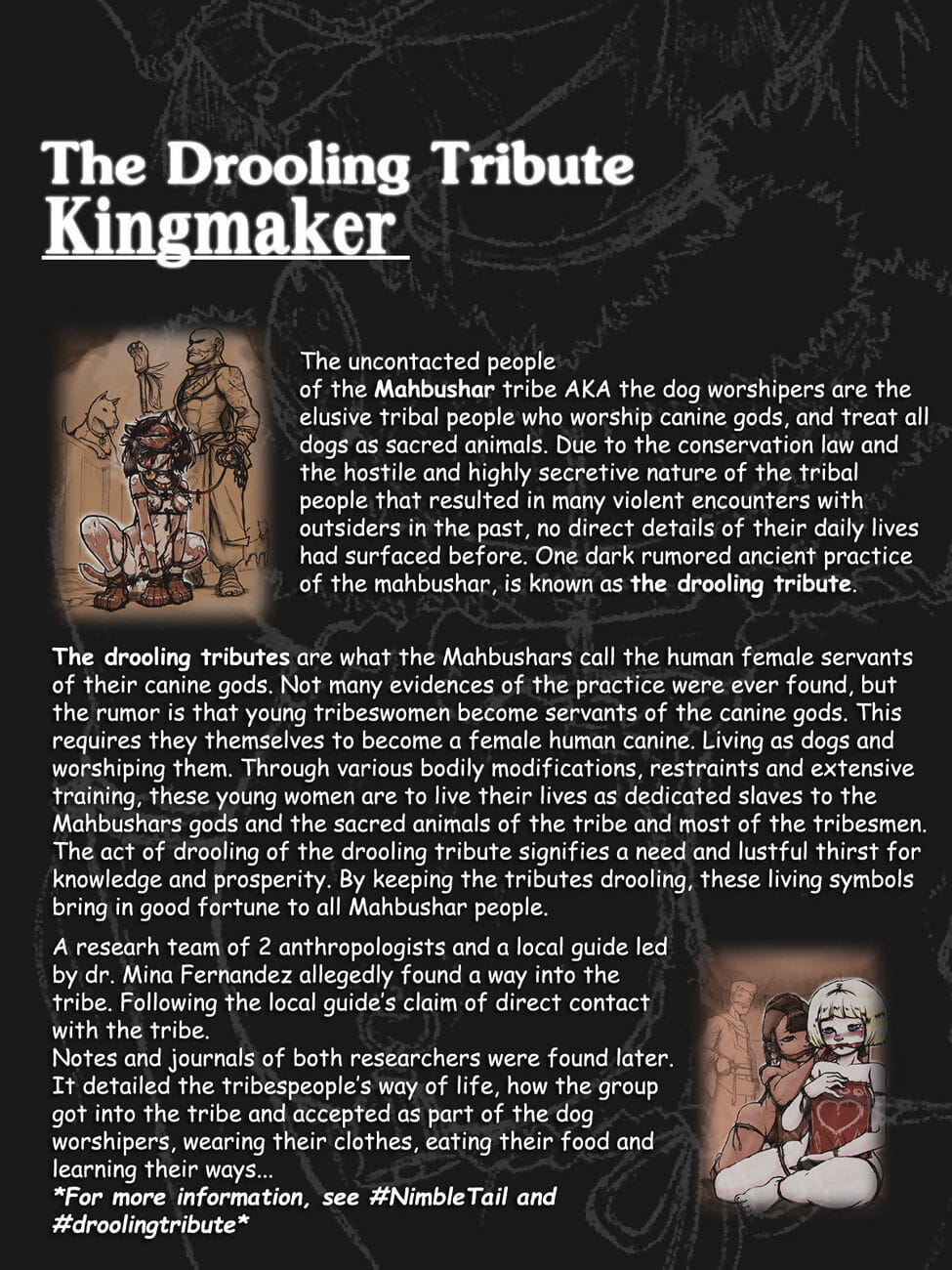 Drooling Tribute - Kingmaker - part 3 page 1
