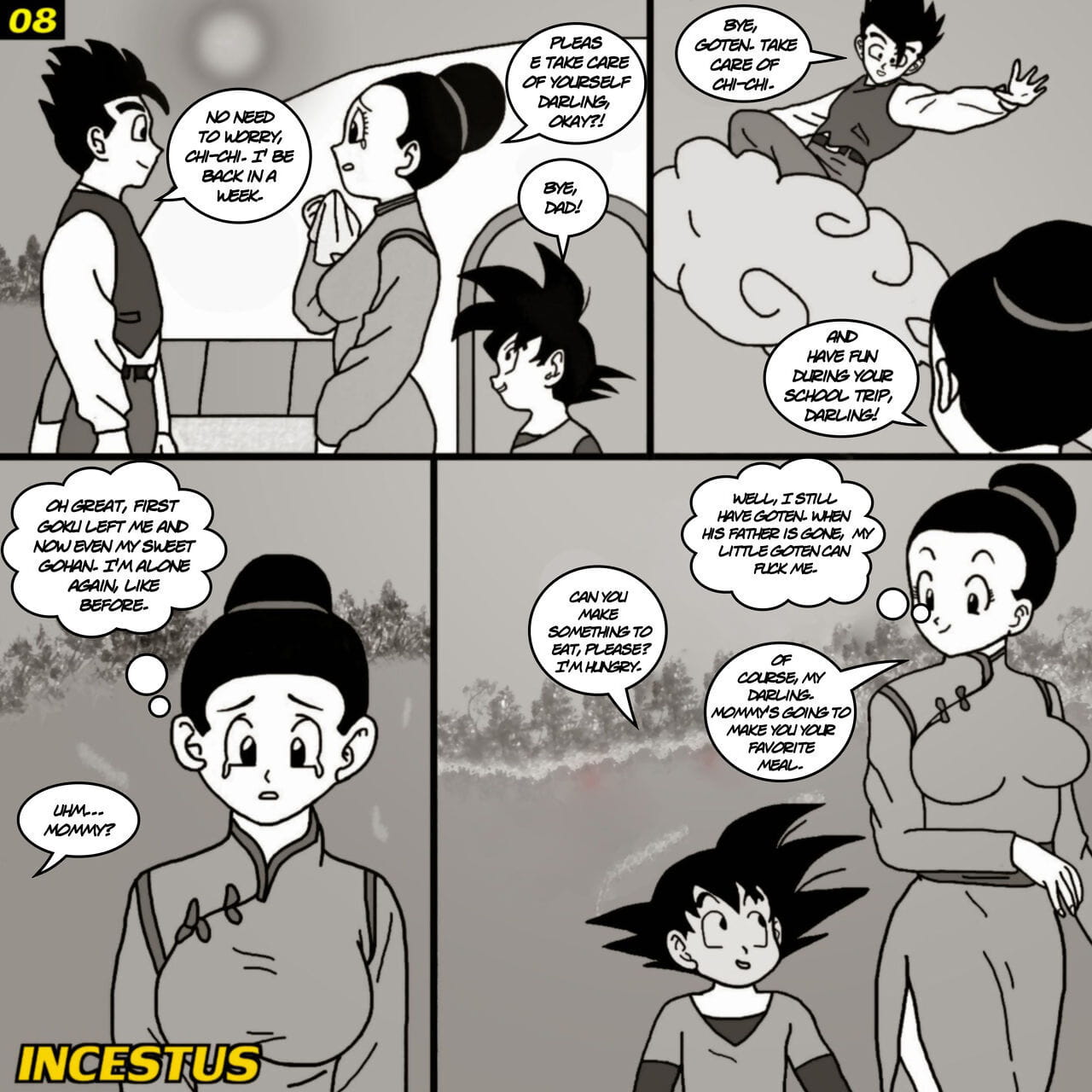 Dragon Ball Z - Mamas Boy 2 - part 2 page 1