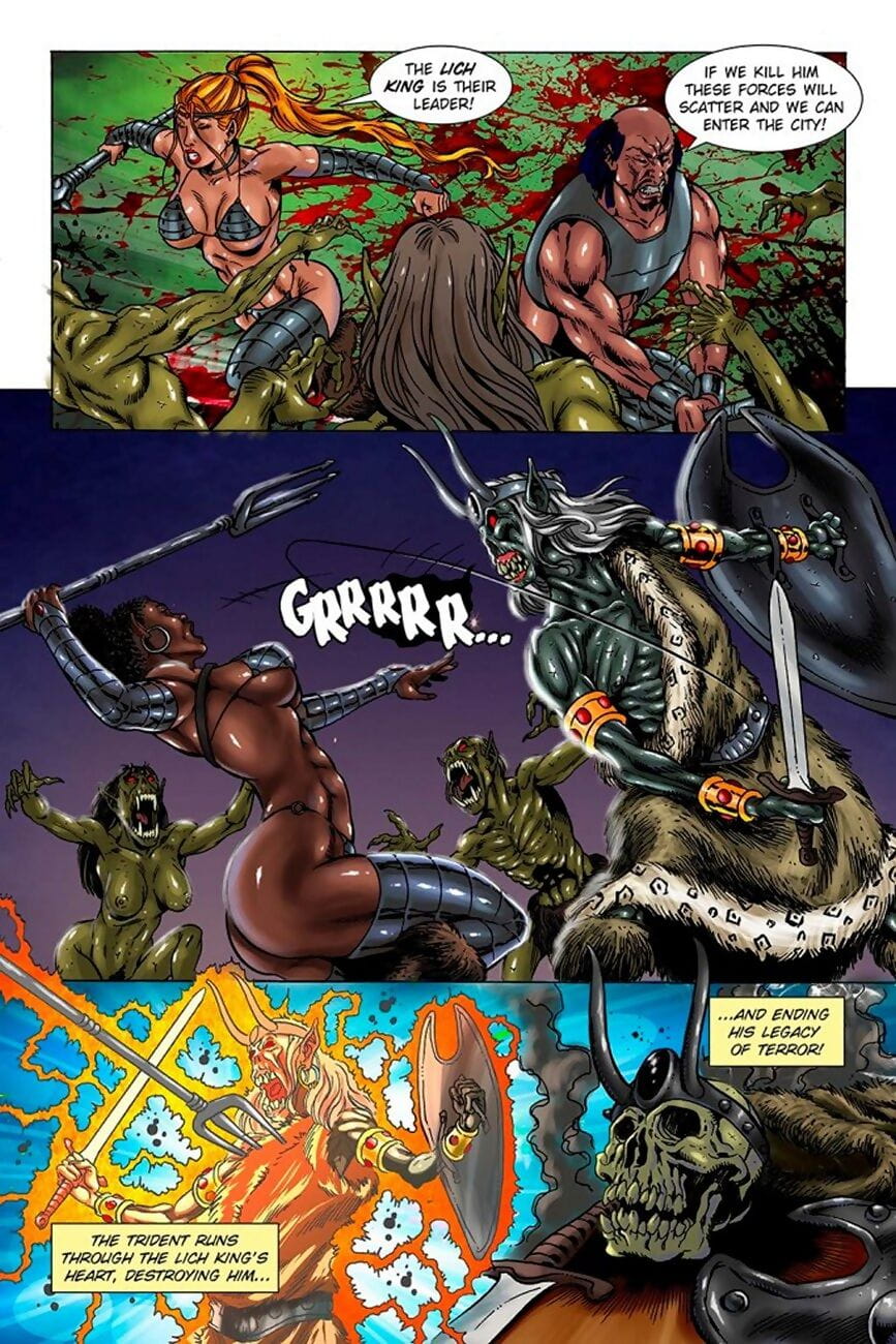 अंधेरे देवताओं 4 के धर्मयुद्ध हिस्सा 2 page 1