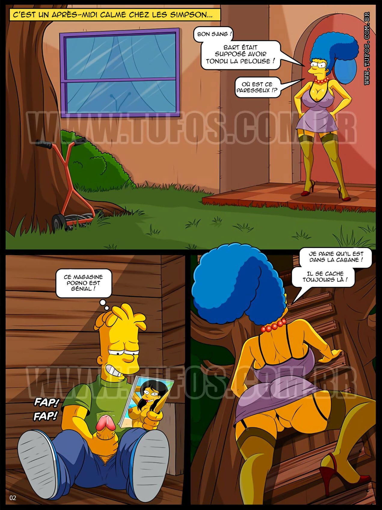 The Simpsons 12 - Grimpée dans la cabane - page 1