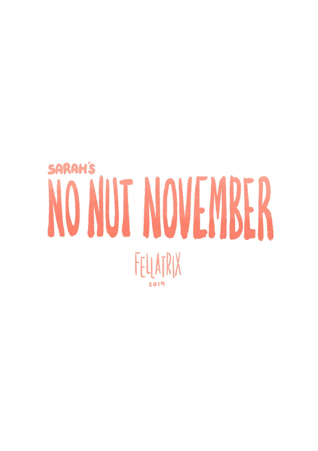 Sarahs No Nut November - part 2 page 1