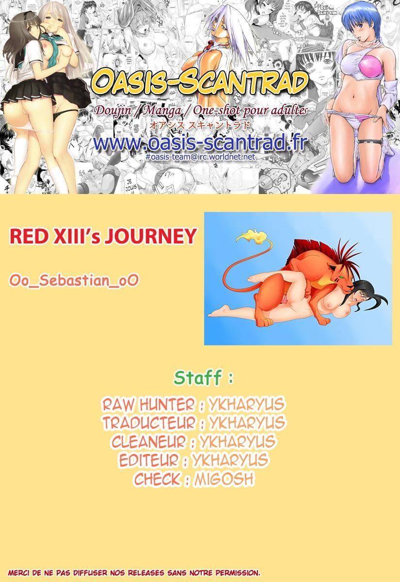 Red XIIIs Journey page 1