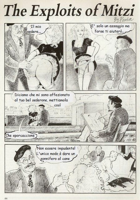 Le sculacciose avventure ได มิซซี่,นี่ลินเน็ต page 1