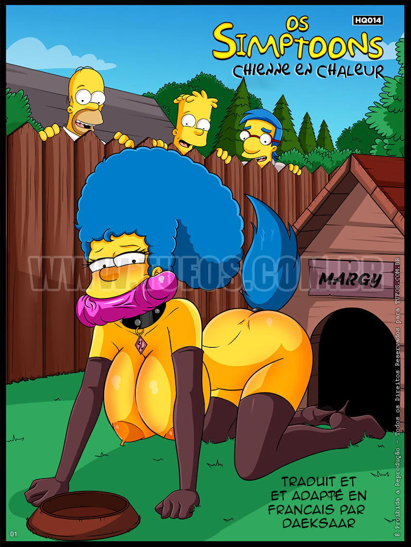 - The Simpsons - Chienne en chaleur - page 1