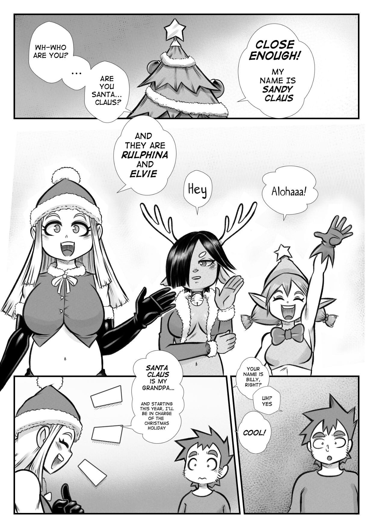 The Christmas Three page 1