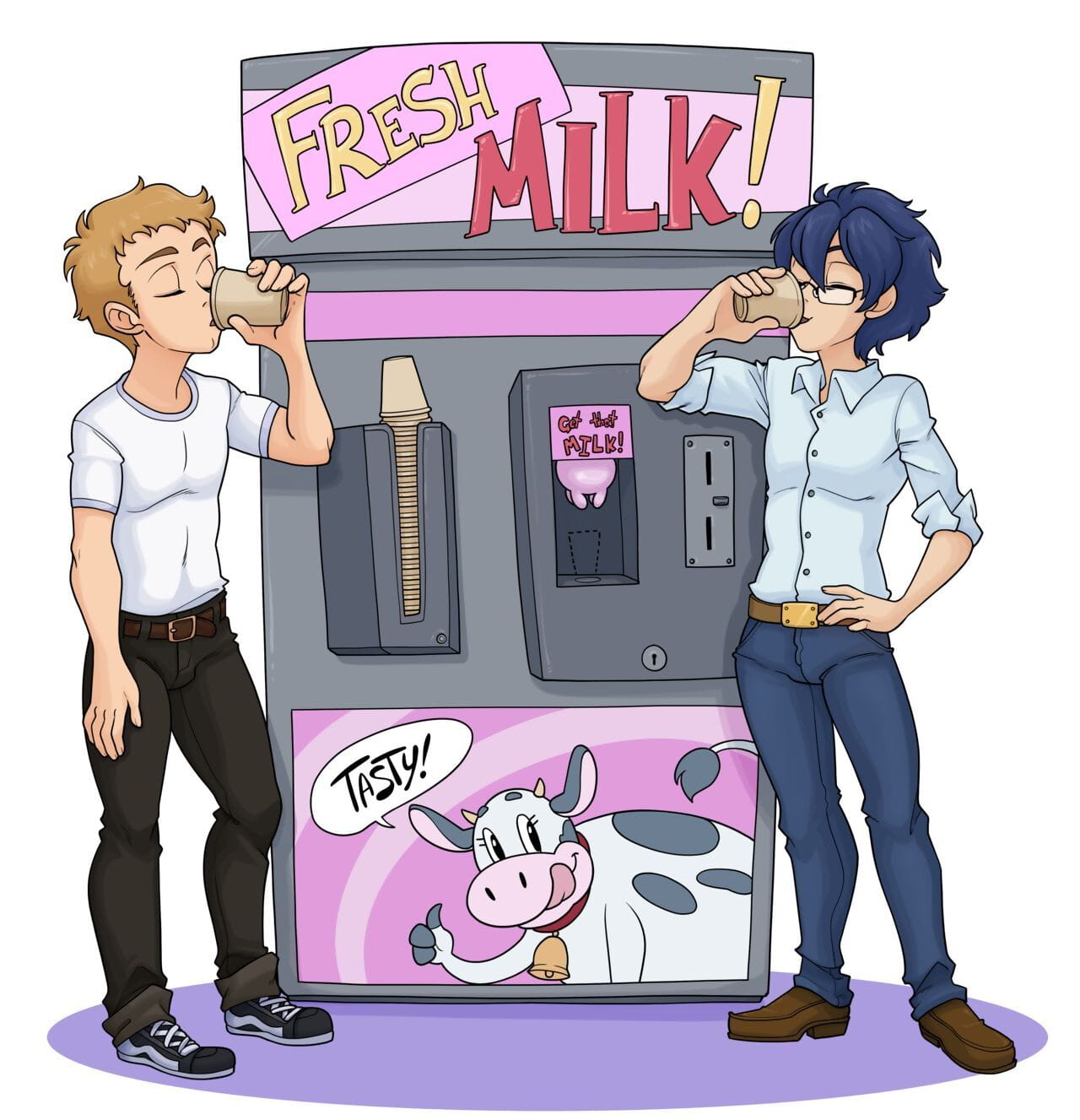한 milk! page 1
