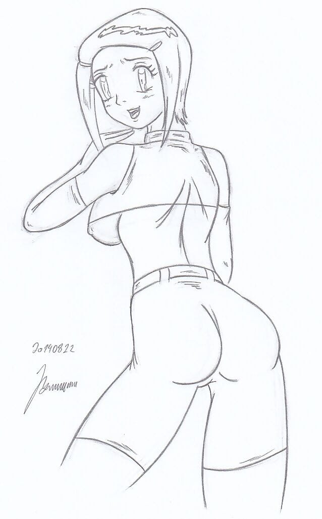 kari yagami_digimon bocetos work_2 page 1