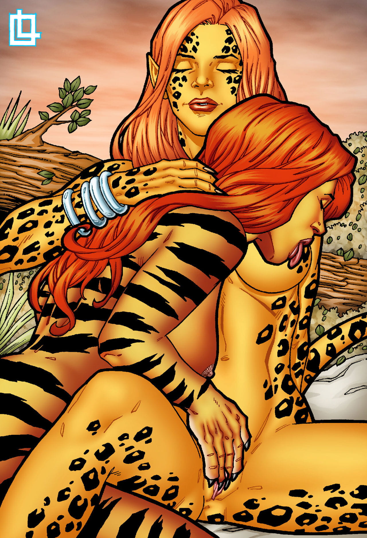 leandro comics tigra und cheetah page 1