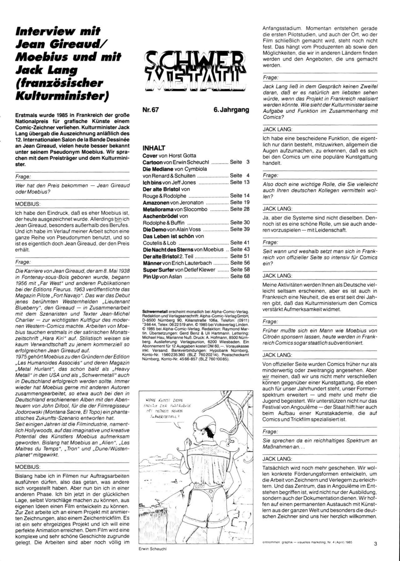 schwermetall #067 page 1