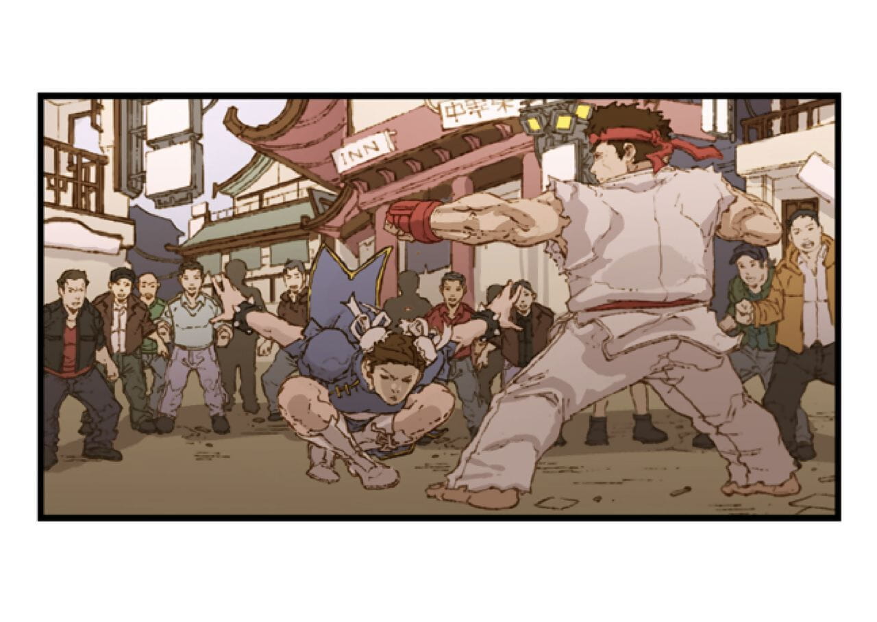 chun Li x Ryu page 1