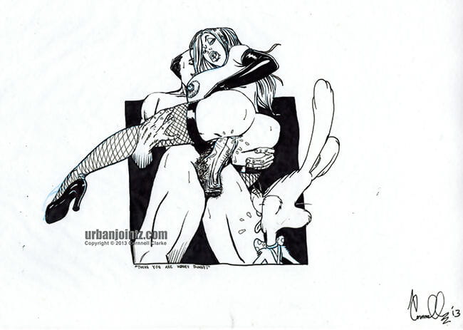 Jessica Conejo erótica arte page 1