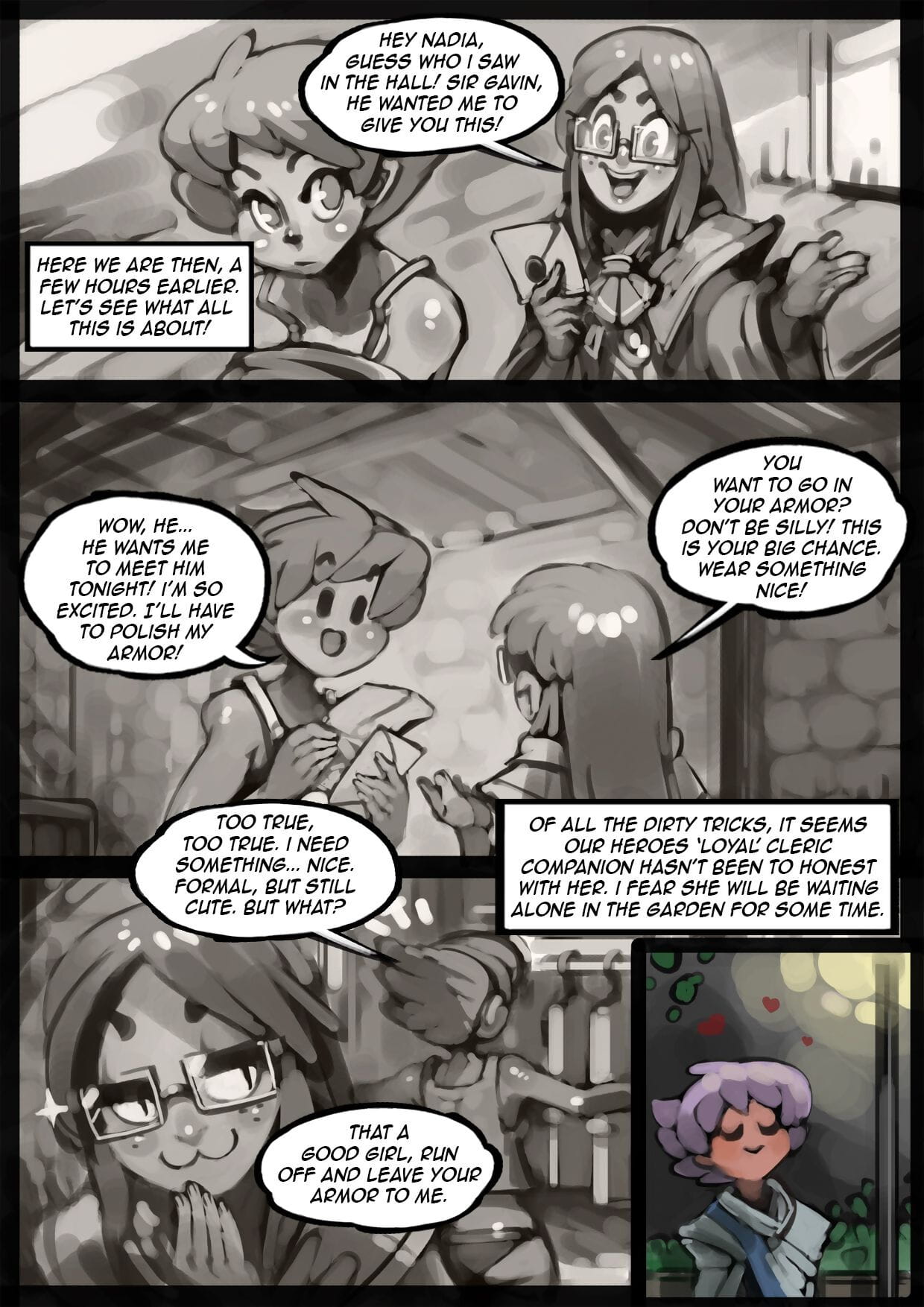 святой рыцарь Надя page 1