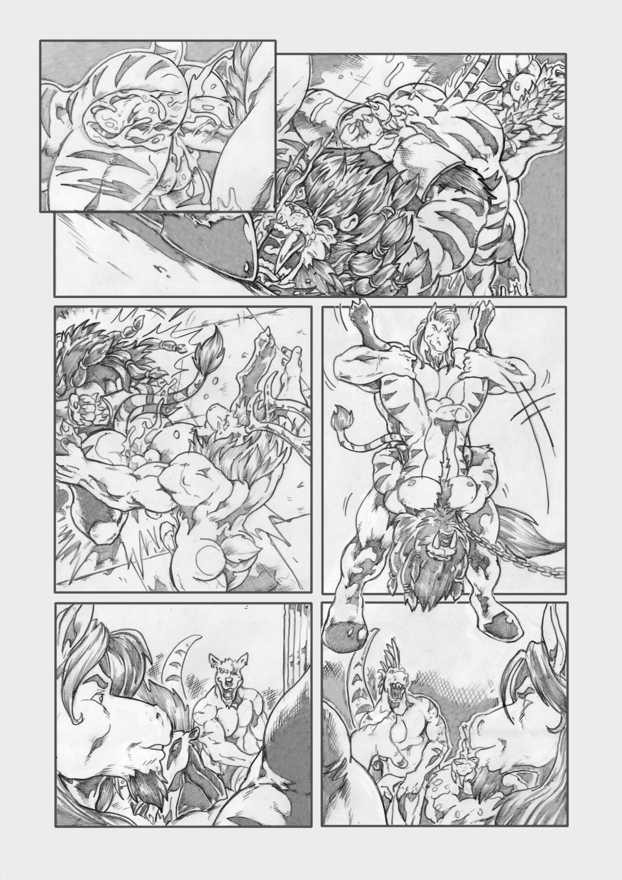 コミック furries page 1
