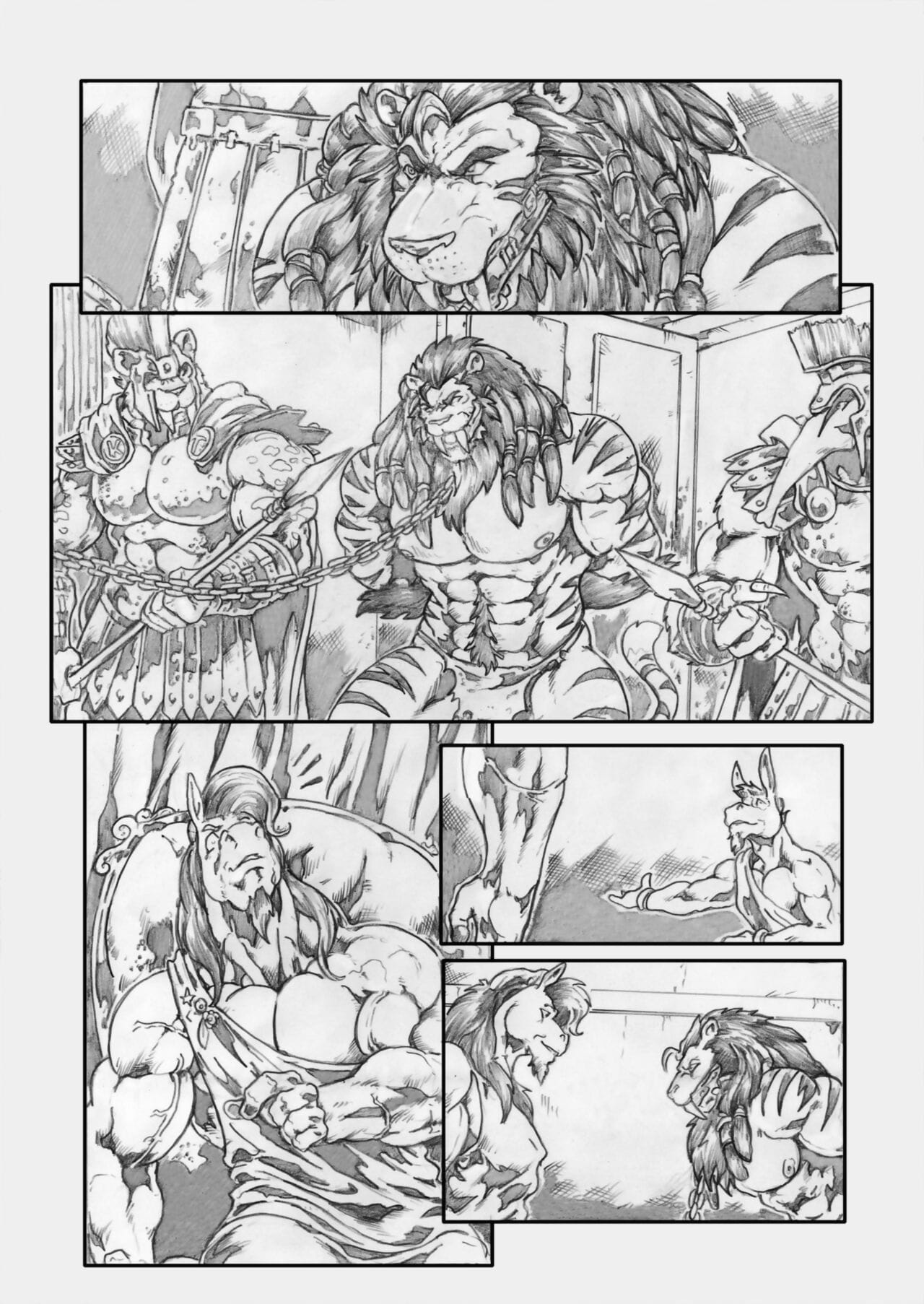 Comic furries page 1