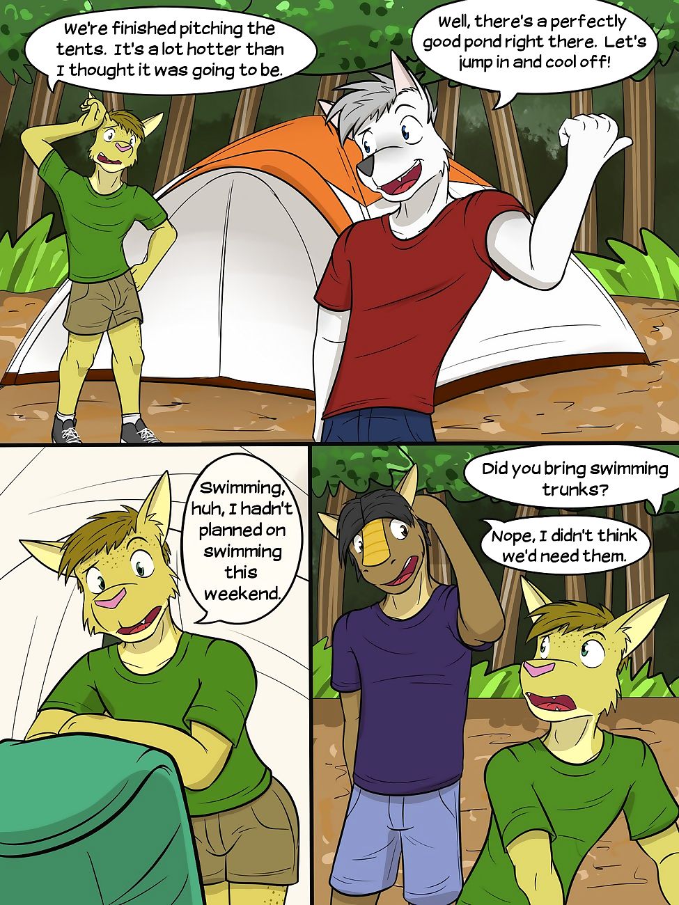 Roughin It page 1