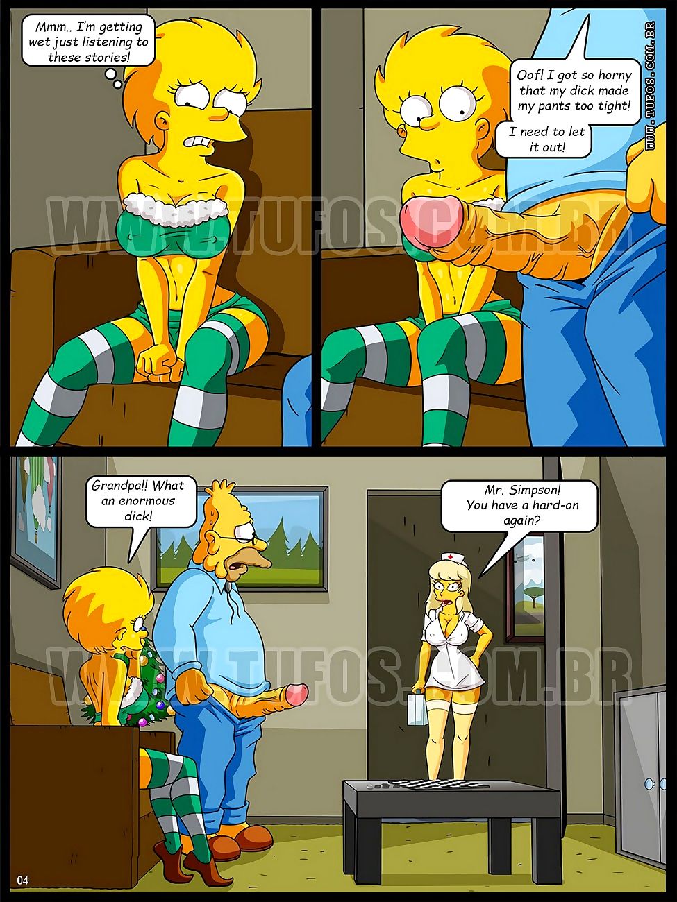 The Simpsons 10 - Christmas At The Retirâ€¦ page 1