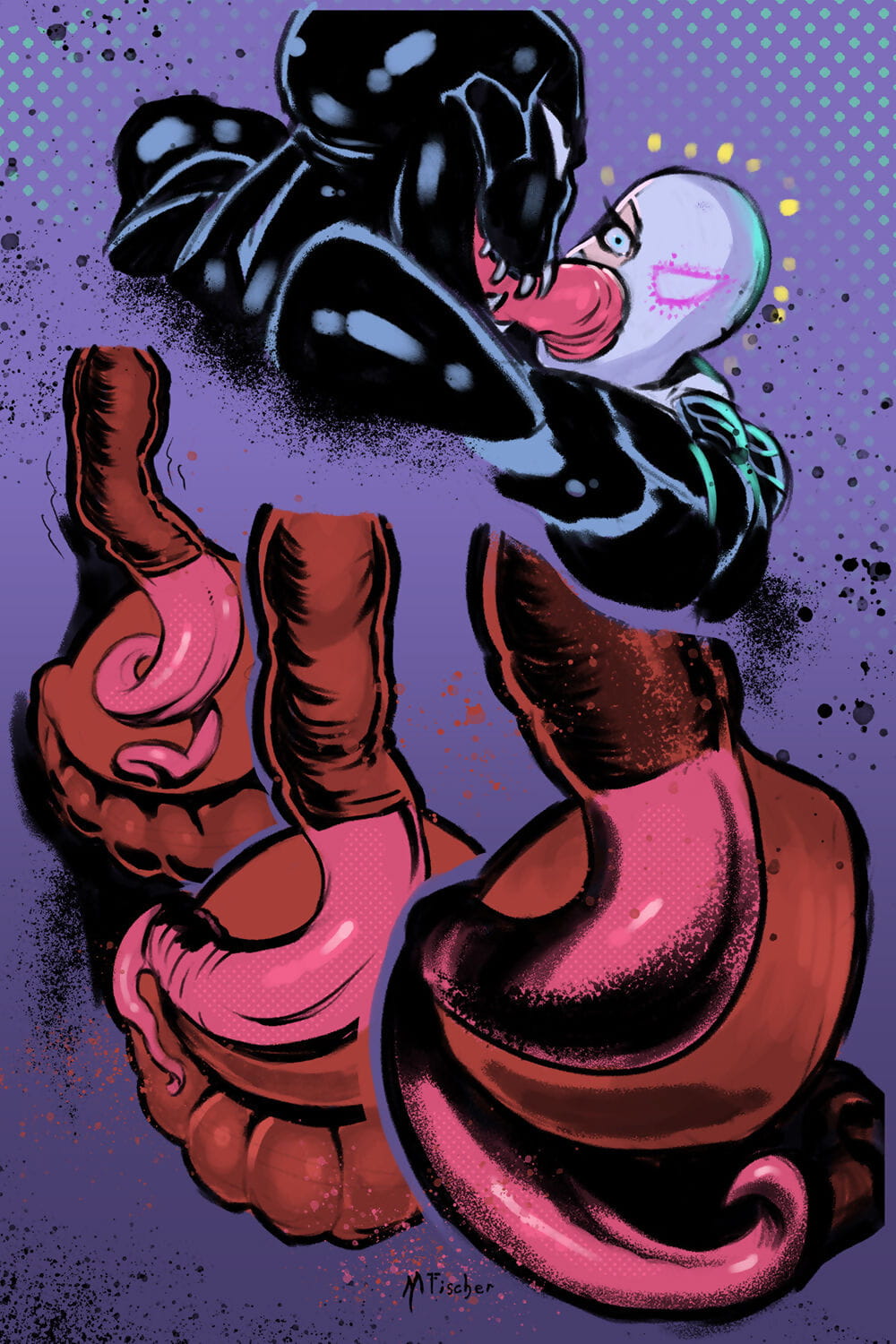 Meinfischer – Spider-Gwen vs Venom page 1