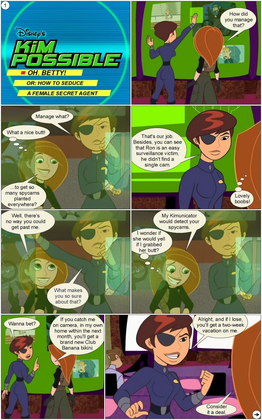 Kim possible oh, betty! – gagala page 1