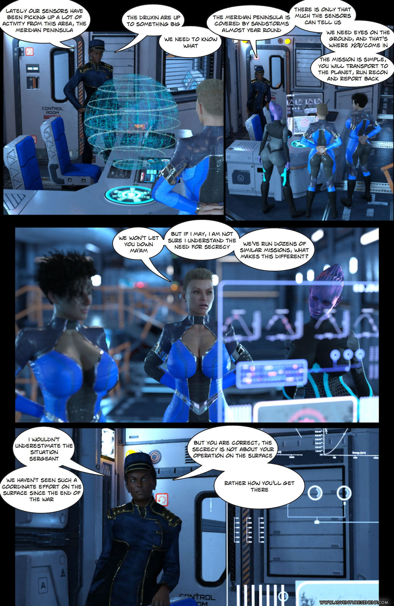 Mass Effect- Eye of The Beholder page 1