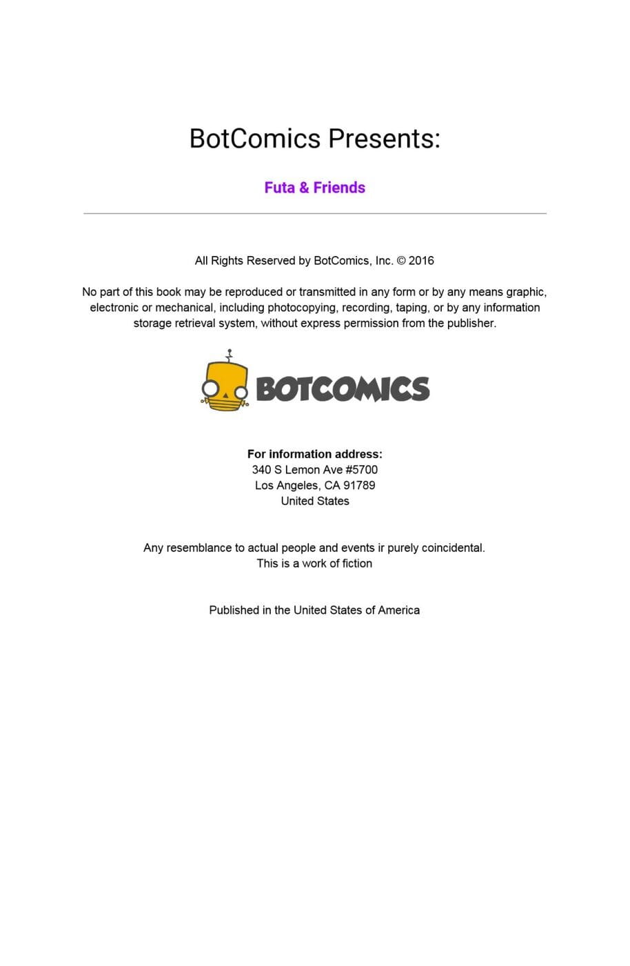 机器人 Futa 和 朋友 的问题 2 page 1