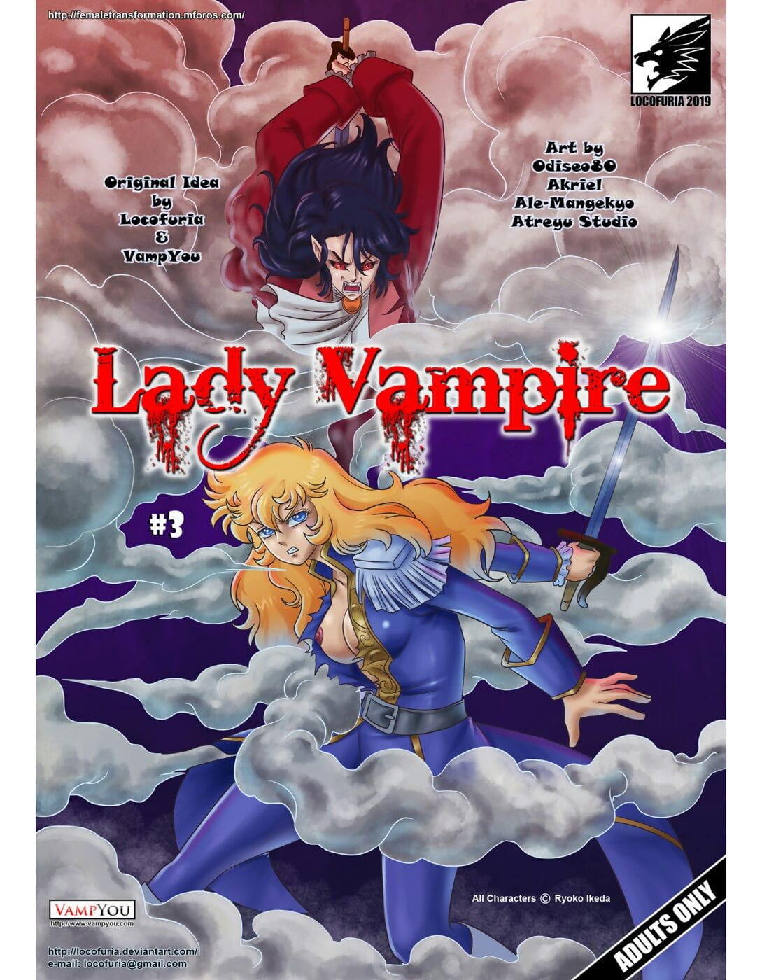 locofuria lady Vampir 3 page 1