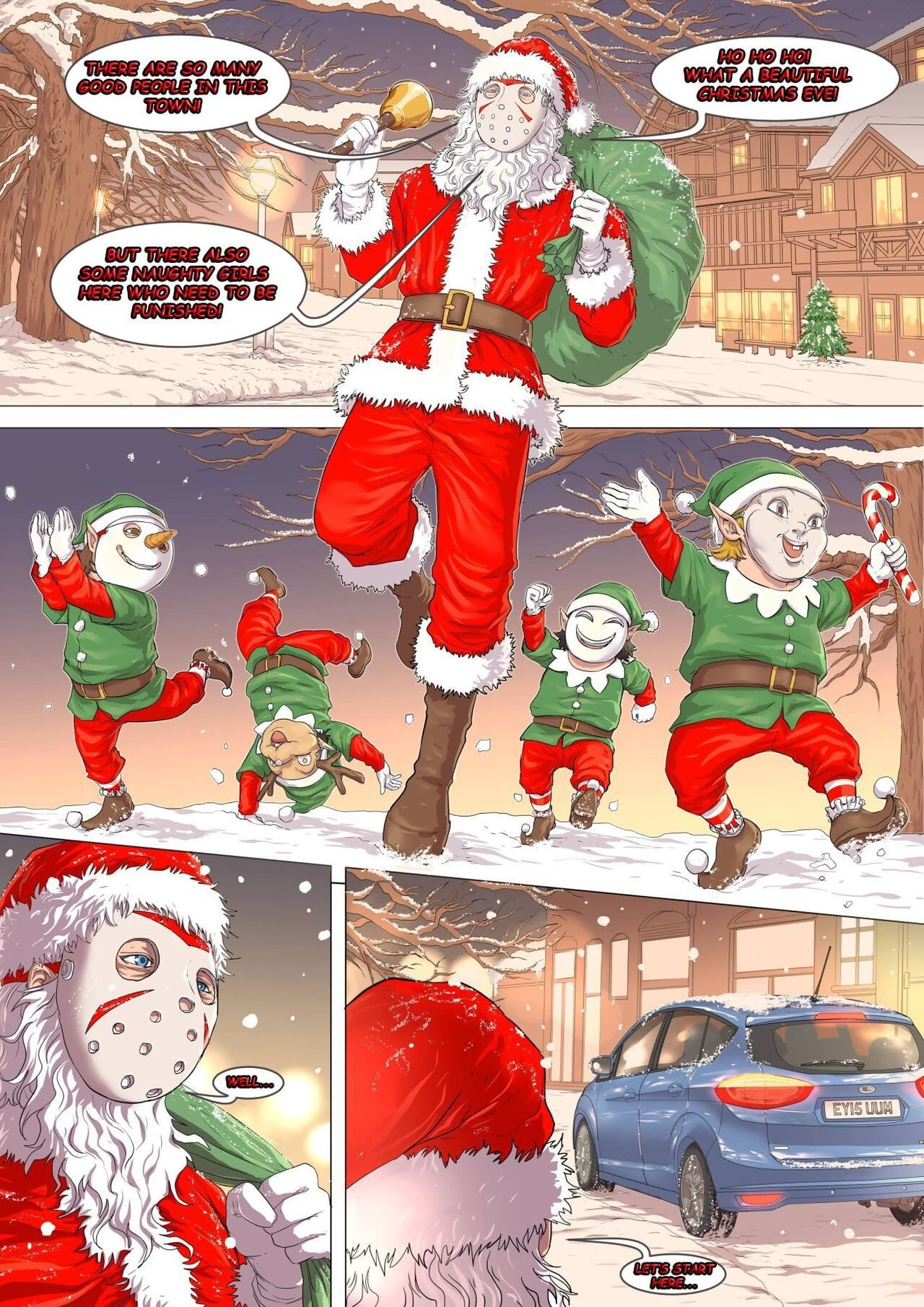 Déchiré S sanglante Noël page 1