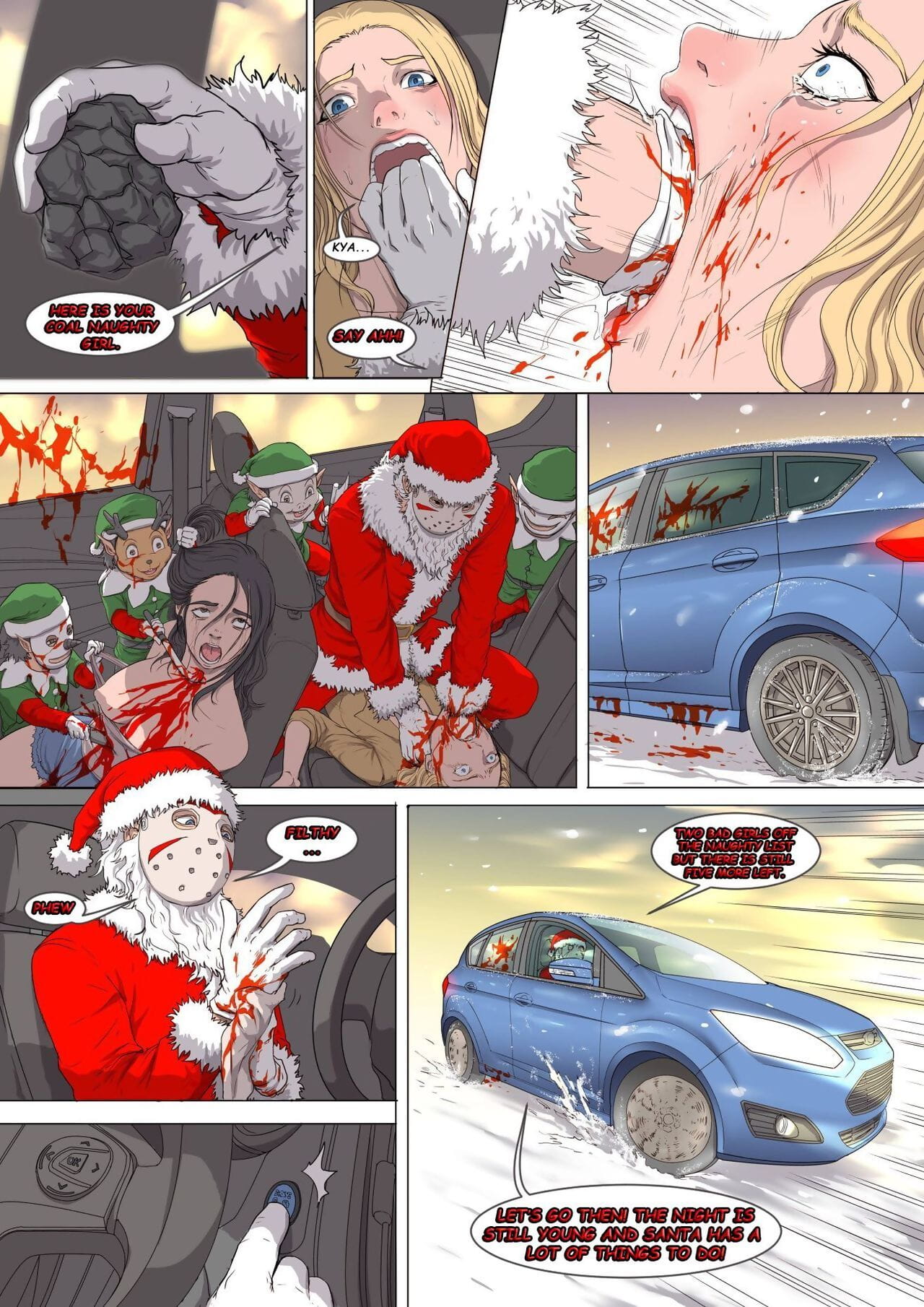 Rasgado s sangrento Natal page 1