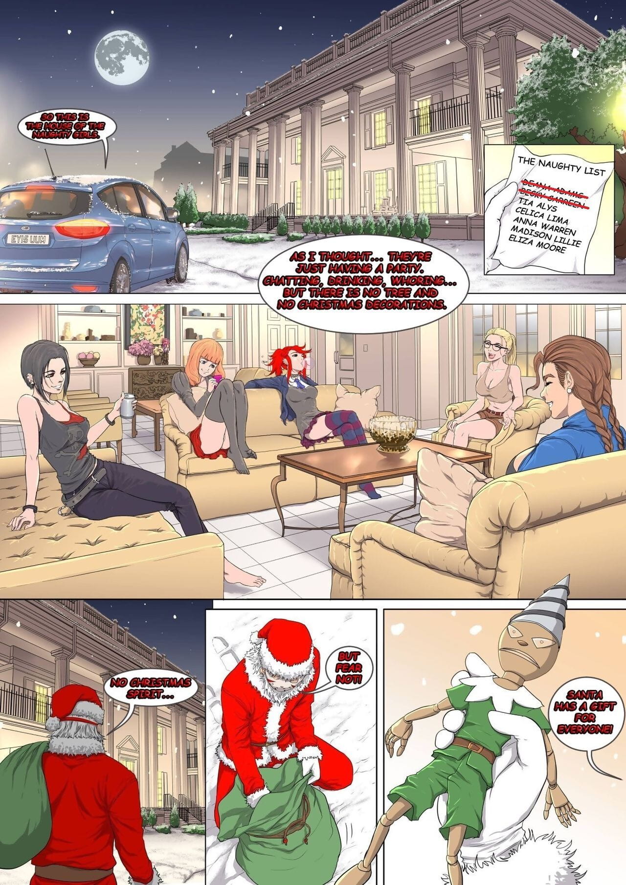 Déchiré S sanglante Noël page 1
