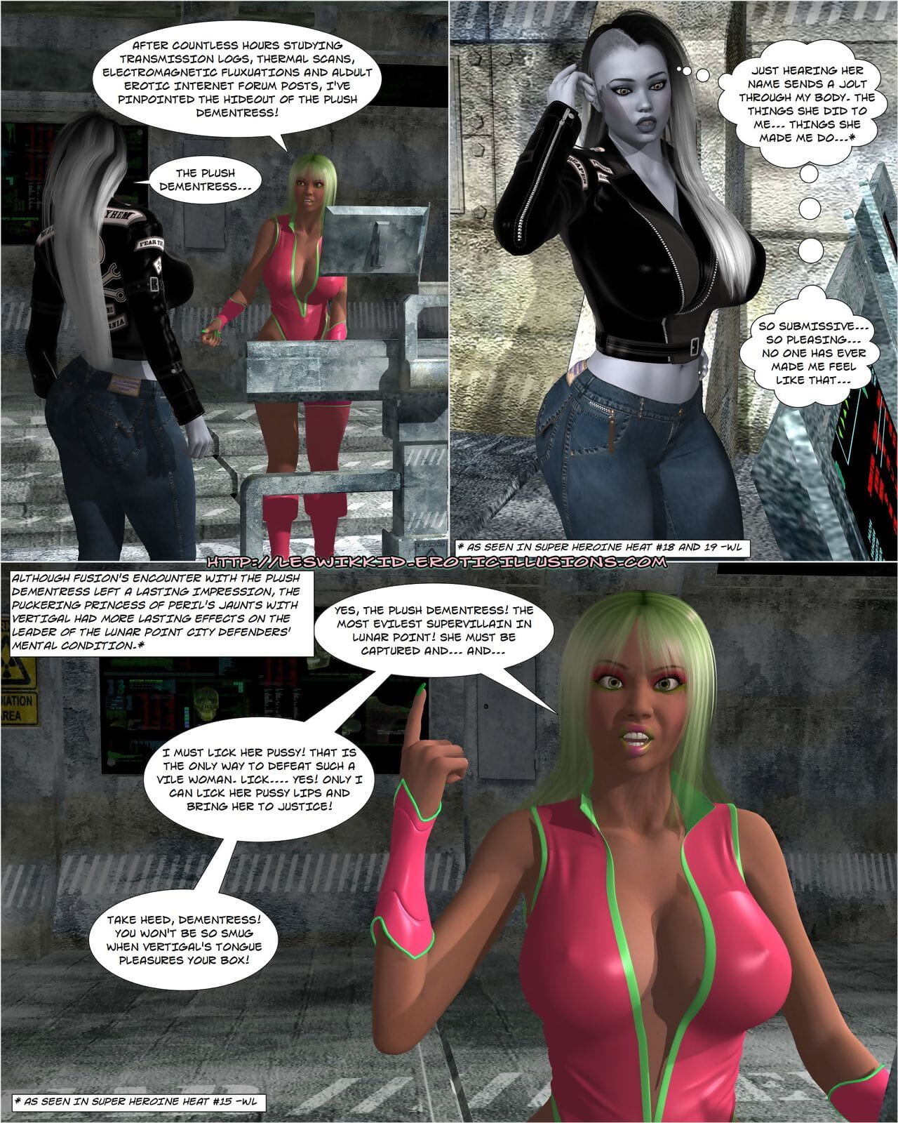 wikkidlester Super heroína el calor #27 page 1
