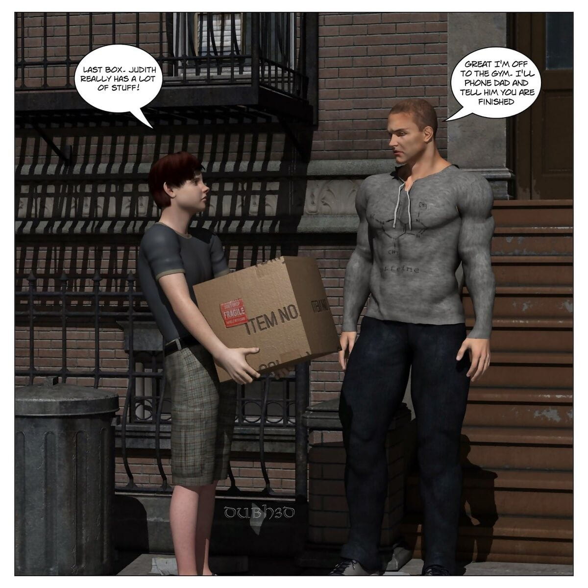 Dubh3d – Moving Red page 1